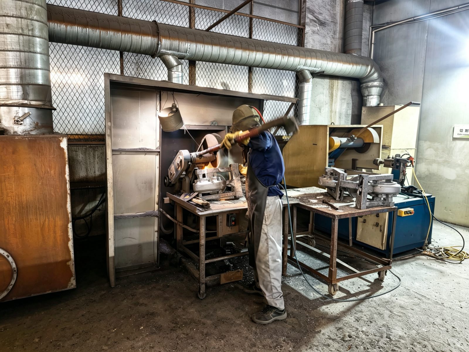 Cutting and post-processing workshop