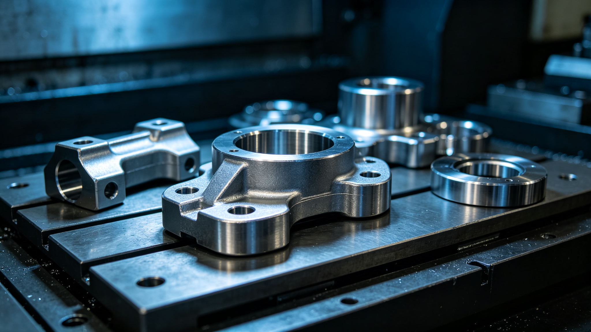 Precision casting CNC machining facility