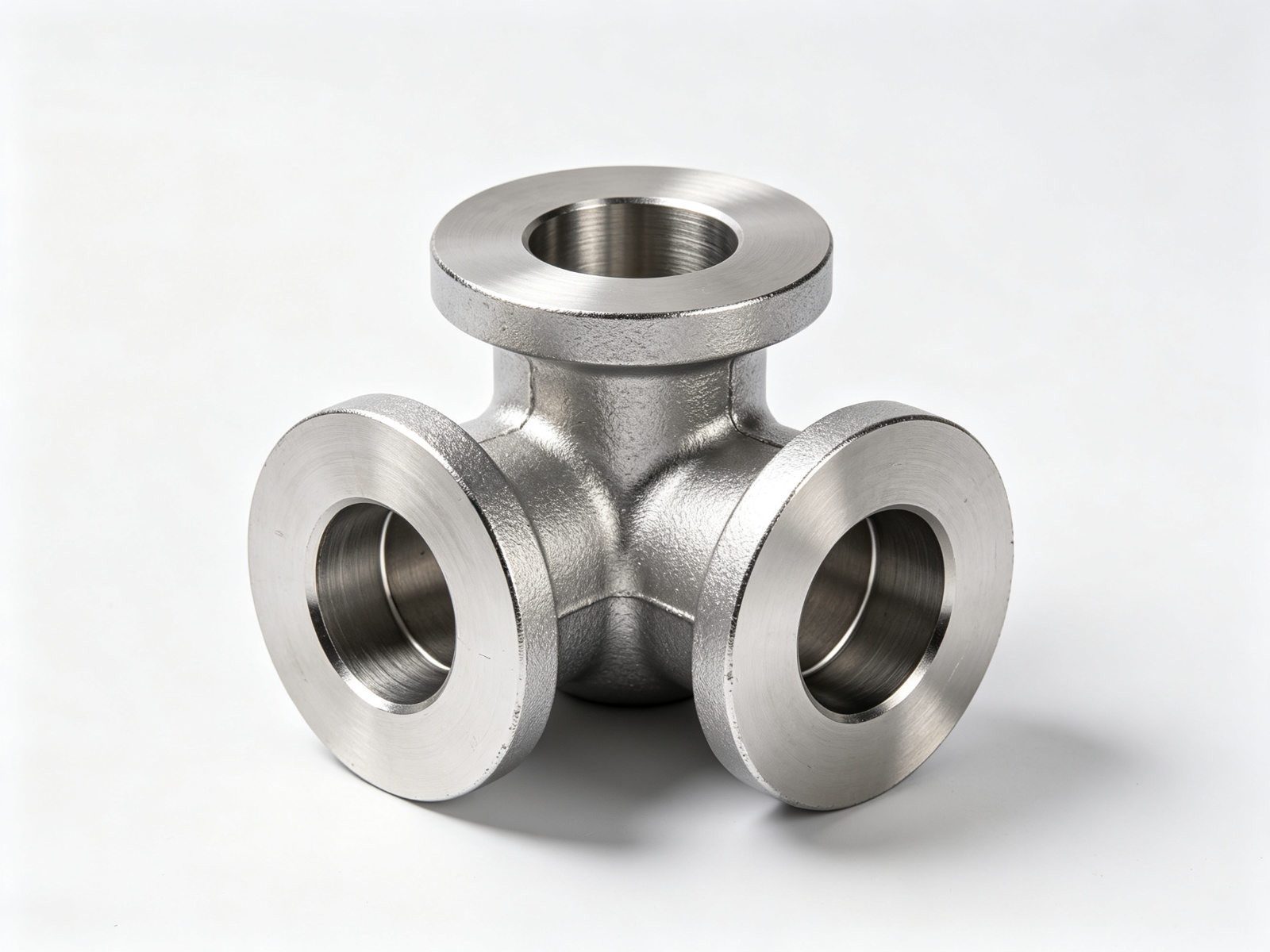 316 Stainless Steel Three-Way Valve Body Casting