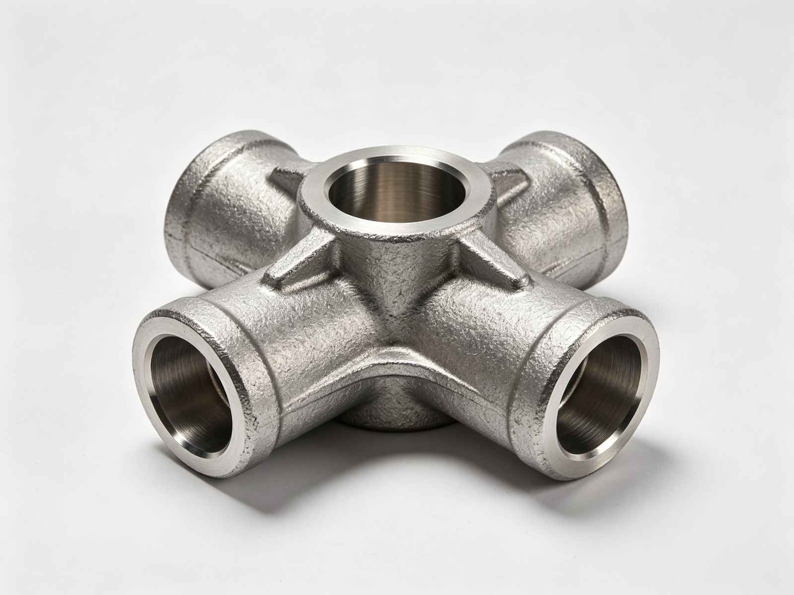 304 Stainless Steel Cross Fitting Casting