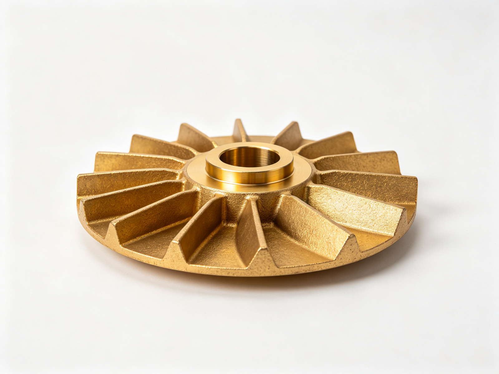C95800 Nickel Aluminum Bronze Copper Alloy Pump Impeller Investment Casting
