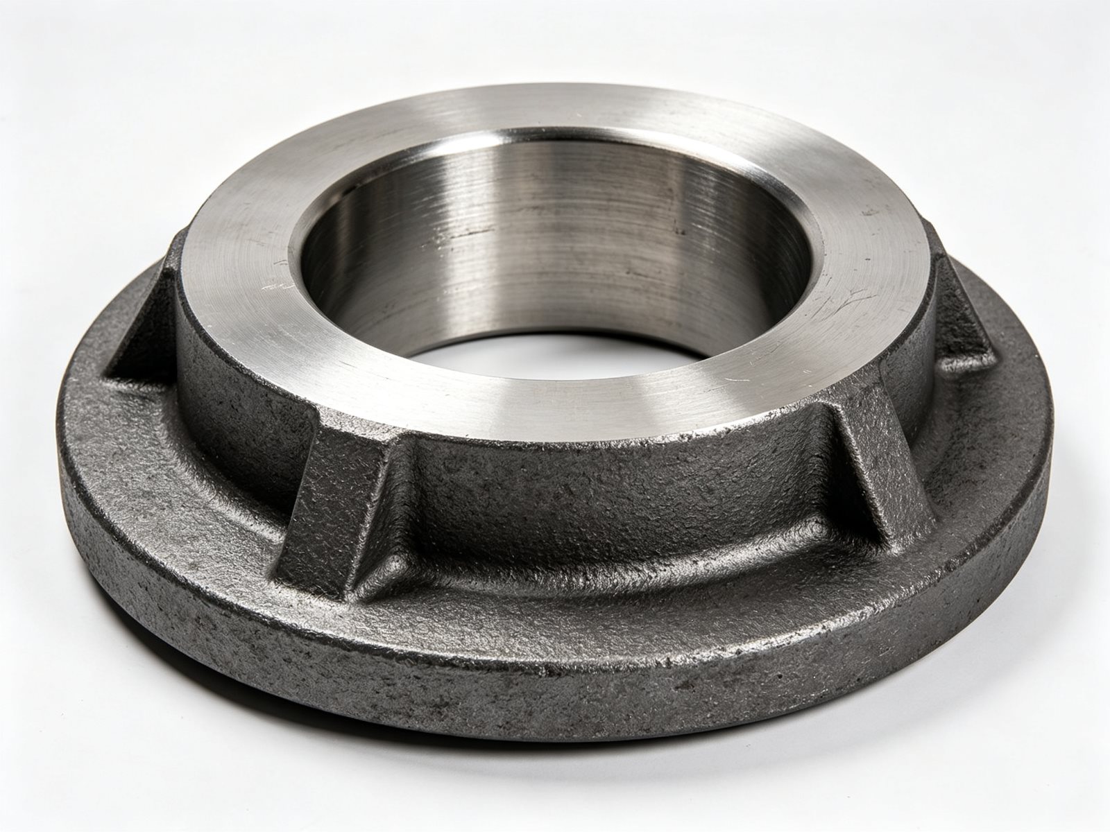 A105 Carbon Steel Large Flange Connection Casting